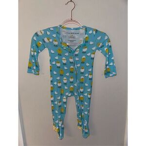 Little Bum Bums Chick Bamboo 2T Zip Up Footie Sleeper